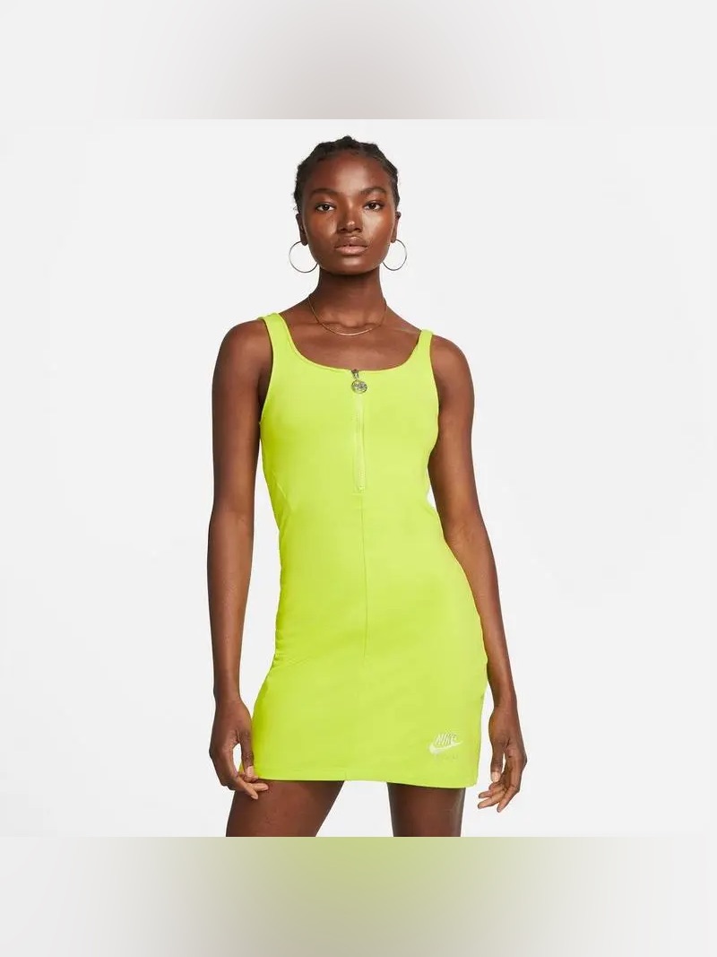Nike S Sportswear Womens Tank Air Dress  Atomic Green Dm6458321